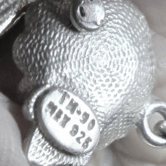 Sterling Silver Hummingbirds & Flowers Bracelet - Picture 4 of 10